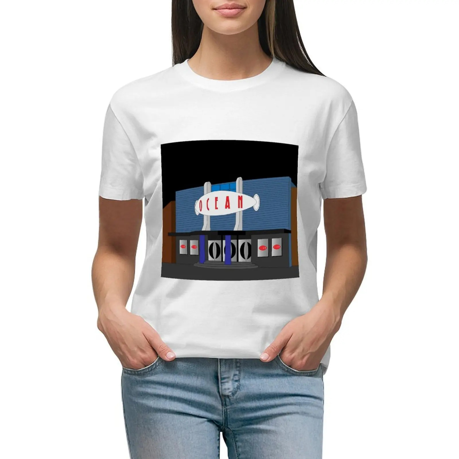 Ocean nightclub Nottingham illustration print T-shirt animal print shirt for girls shirts graphic tees white t shirts for Women
Ocean nightclub Nottingham illustration print T-shirt animal print shirt for girls shirts graphic tees white t shirts for Women