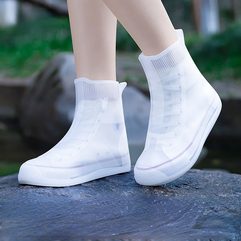 New Women Silicone Rain Shoes Covers Waterproof Shoes Protectors Unisex Rain Boots For Indoor Outdoor Rainy Days
New Women Silicone Rain Shoes Covers Waterproof Shoes Protectors Unisex Rain Boots For Indoor Outdoor Rainy Days