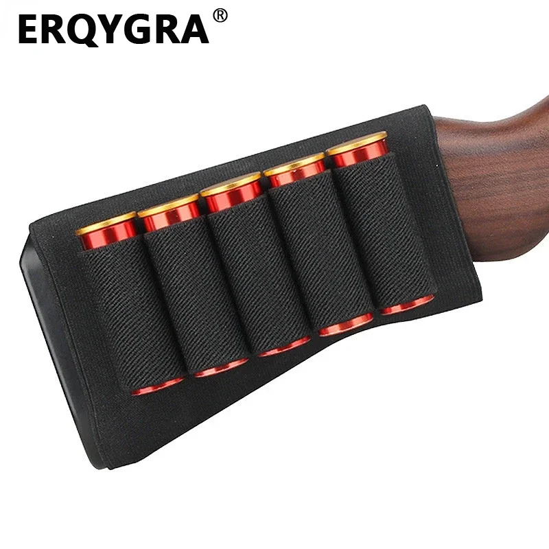 ERQYGRA Tactical Buttstock Holsters 5 Round Ammo Pouches Hunting Accessories Magazine Bag Holder Rifle Outdoor Shooting Supplies
ERQYGRA Tactical Buttstock Holsters 5 Round Ammo Pouches Hunting Accessories Magazine Bag Holder Rifle Outdoor Shooting Supplies