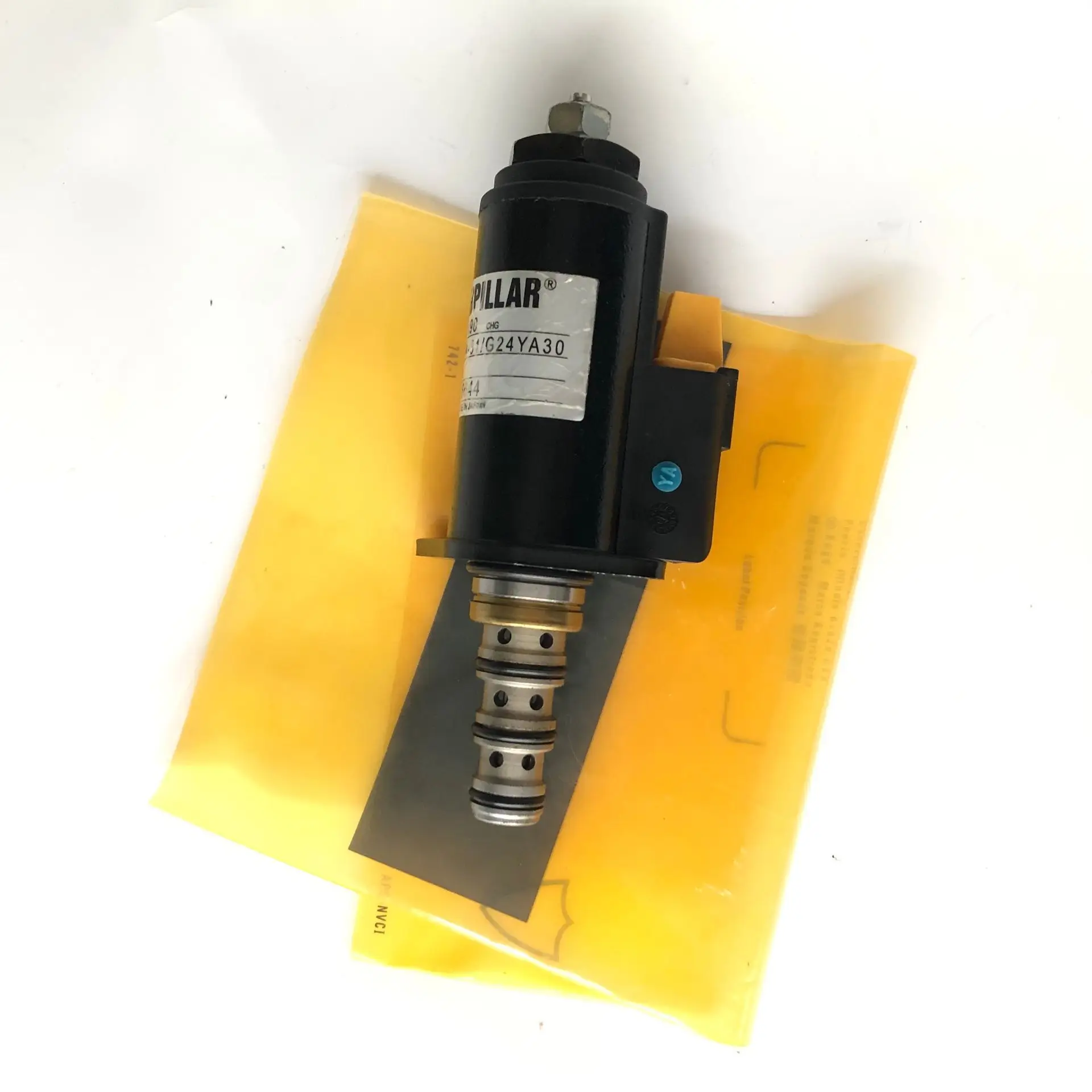 

Rotary Solenoid Valve 121-1490 1211490 KWE5K-31/G24 YA30 For CAT Excavator 320B 320C E320C E320D E325B