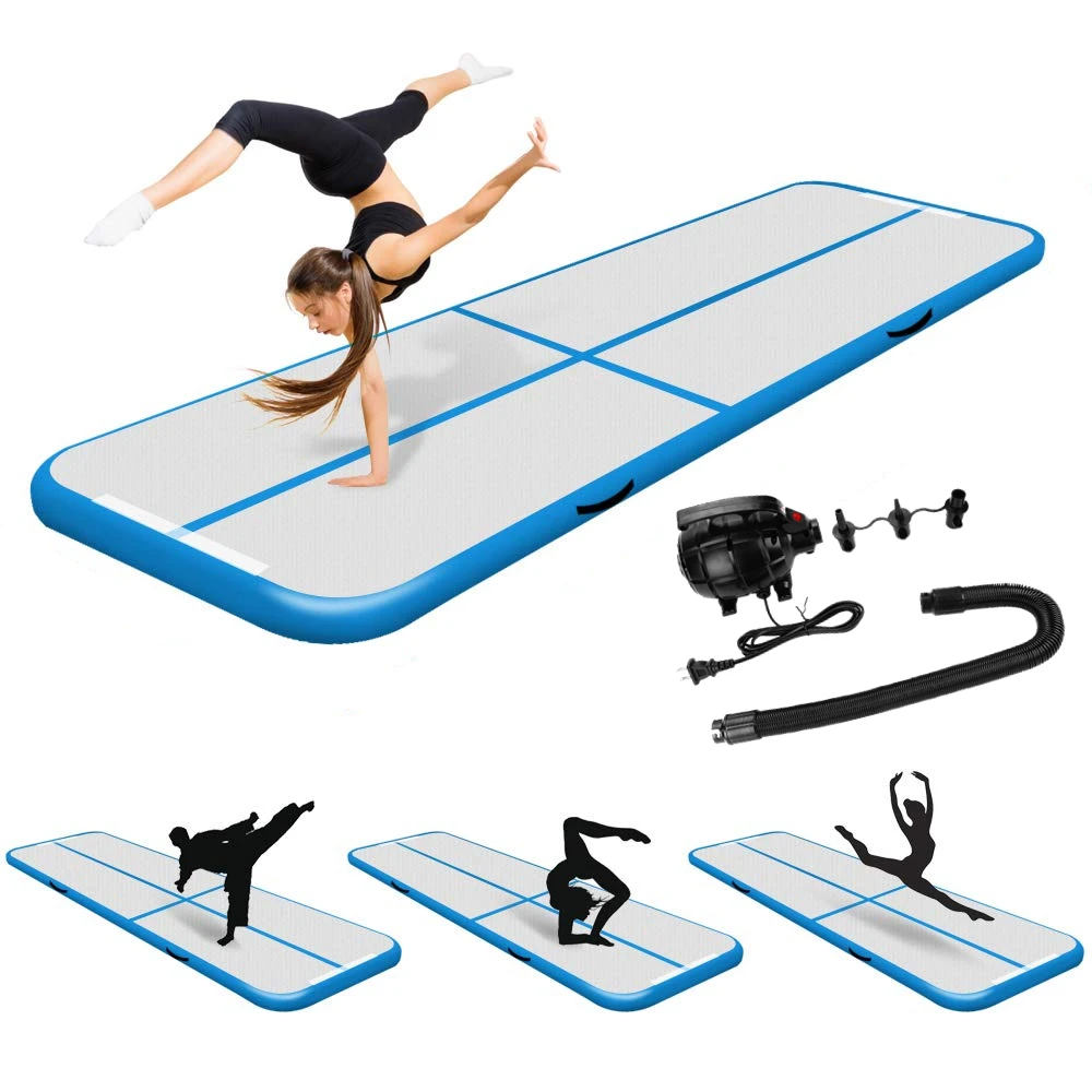 

Free Shipping Free Pump Inflatable Air Tumble Track 3M/4M/5M Gymnastics Yoga Gym Mat Used Inflatable Airtrack Trampoline Cheap