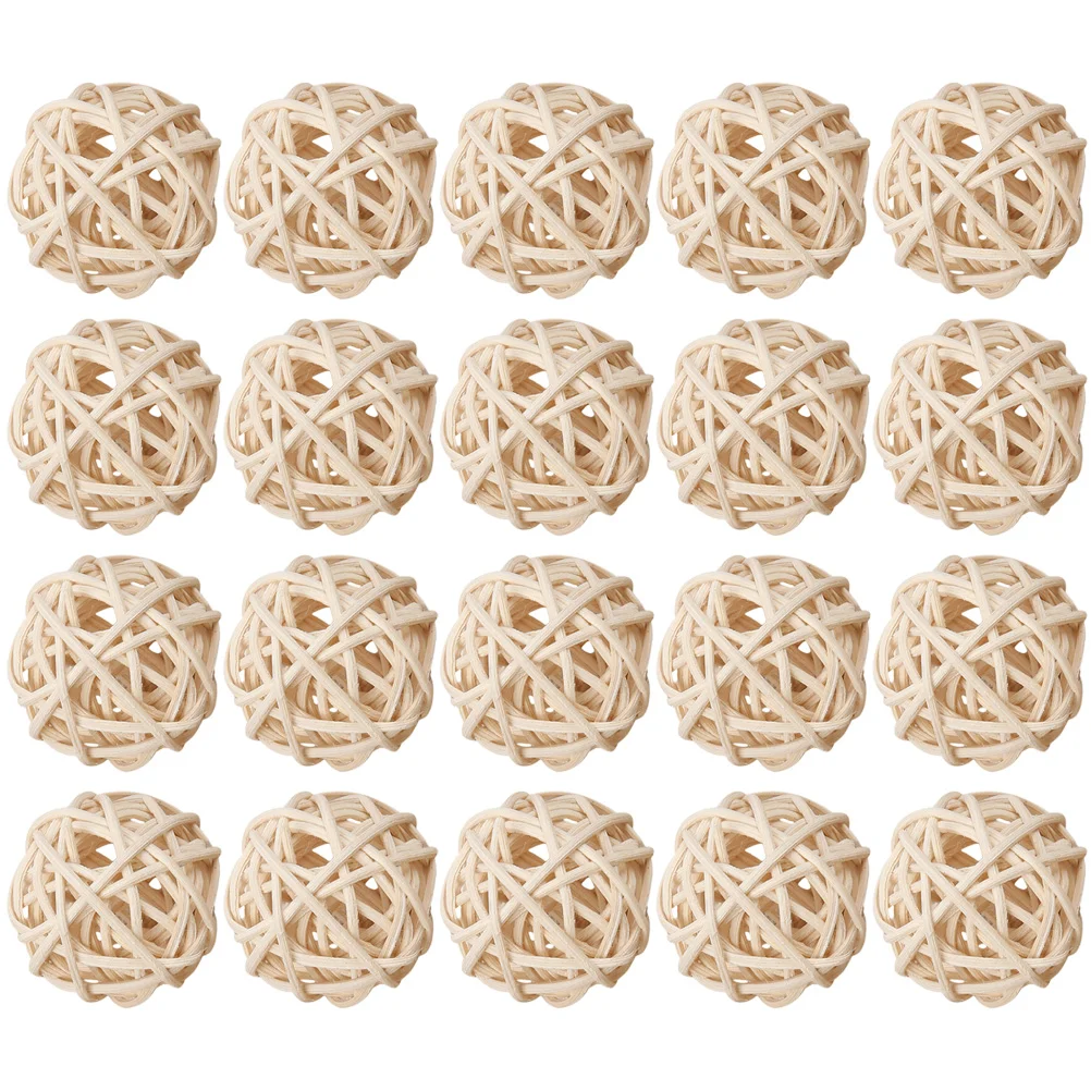 Natural Wicker Rattan Balls Vase Fillers Aromatherapy Rattan Balls for Craft Project Aromatherapy Wedding Table Decoration
Natural Wicker Rattan Balls Vase Fillers Aromatherapy Rattan Balls for Craft Project Aromatherapy Wedding Table Decoration