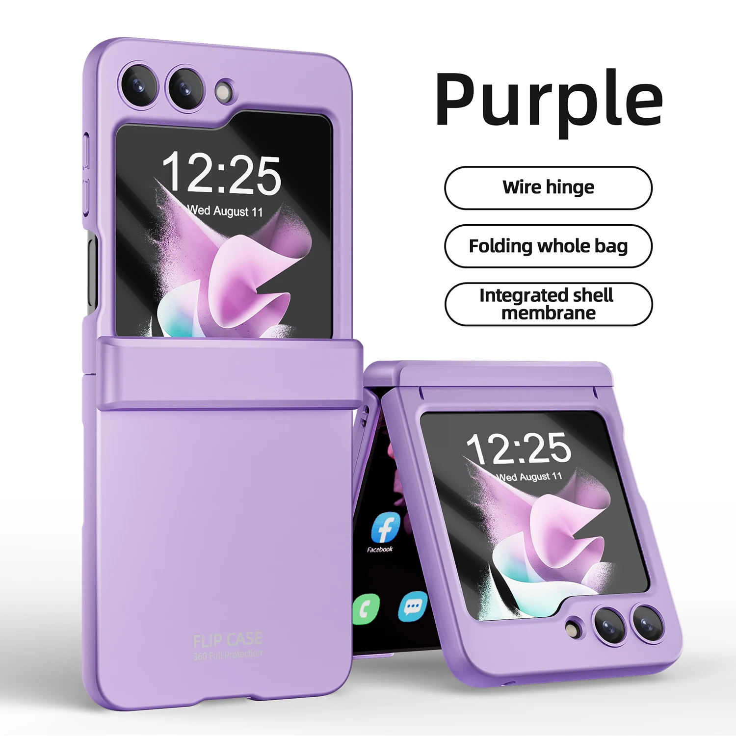 For Samsung Galaxy Z Flip 5 Case Skin Friendly Colorful Ultra Thin Matte Folding Hingle With Mirror Film All Inclusive Hard Case
For Samsung Galaxy Z Flip 5 Case Skin Friendly Colorful Ultra Thin Matte Folding Hingle With Mirror Film All Inclusive Hard Case