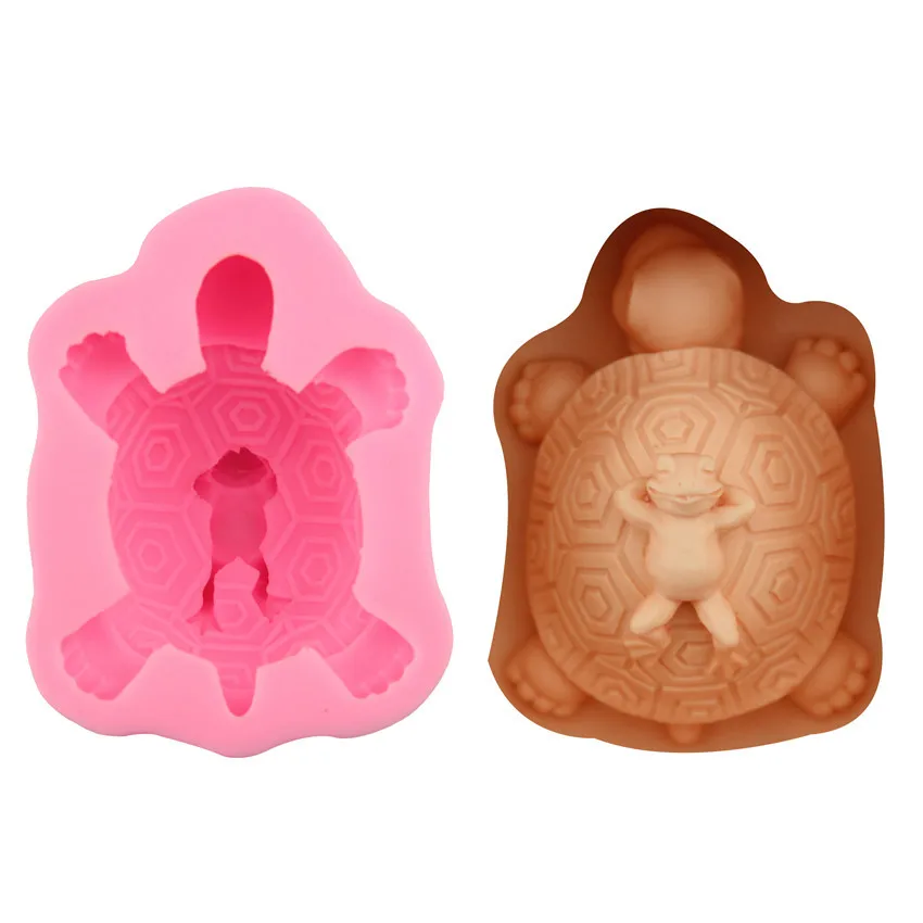 3D Cartoon Turtle Pastry Silicone Mold Diy Animal Fondant Chocolate Cake Decor Kitchen Baking Tools Candle Soap Clay Resin Mould
3D Cartoon Turtle Pastry Silicone Mold Diy Animal Fondant Chocolate Cake Decor Kitchen Baking Tools Candle Soap Clay Resin Mould