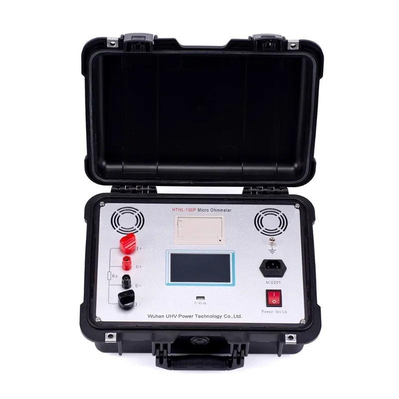

G UHV-H100P High Precision Circuit Breaker Test Equipment Micro Ohm Meter Dynamic Contact Resistance Tester