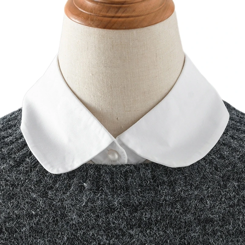 Шаль с воротником, милая шаль-рубашка, подходящая к свитеру, воротник рубашки для переодевания 449B
Шаль с воротником, милая шаль-рубашка, подходящая к свитеру, воротник рубашки для переодевания 449B