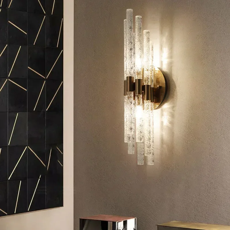 Modern Glass Wall Lights Foyer Bedroom Dining Room Lamp Gold Metal E14 Bulb Dropshipping Creative Sconce
Modern Glass Wall Lights Foyer Bedroom Dining Room Lamp Gold Metal E14 Bulb Dropshipping Creative Sconce