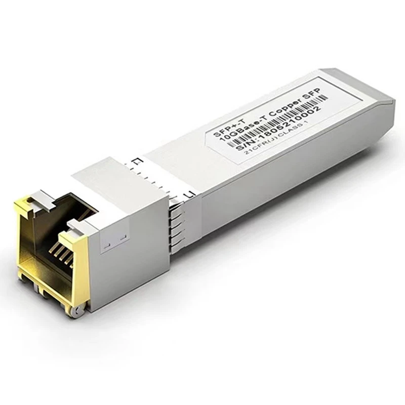 BLIY SFP-10G-T-S совместимый трансивер, 10G SFP + RJ-45 1,25/2,5/5/10G-T CAT.6A медный Трансивер
BLIY SFP-10G-T-S совместимый трансивер, 10G SFP + RJ-45 1,25/2,5/5/10G-T CAT.6A медный Трансивер