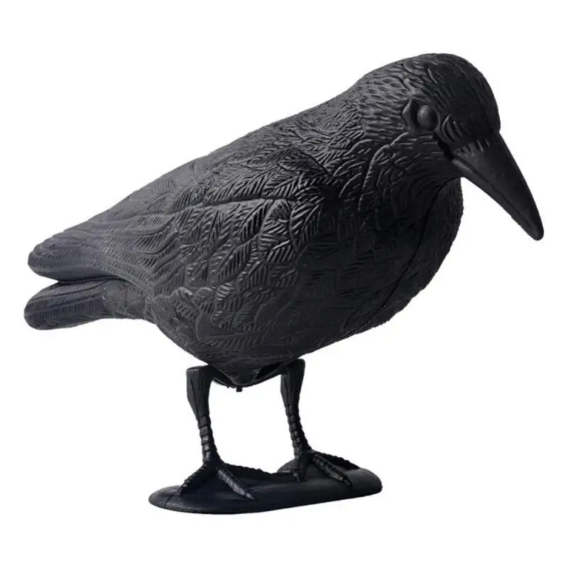 

Crow Decoration Props Halloween Rugged And Durable Can Be Used Repeatedly Simple And Delicate Image Lifelike Home Supplies Bait