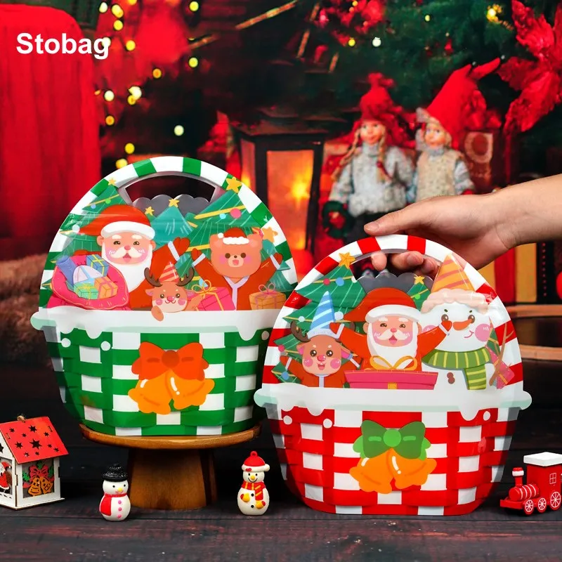 StoBag 50pcs New Christmas Candy Snack Packaging Ziplock Bags Tote Handle Cute Small Kids Cartoon Plastic Sealed Food Storage
StoBag 50pcs New Christmas Candy Snack Packaging Ziplock Bags Tote Handle Cute Small Kids Cartoon Plastic Sealed Food Storage