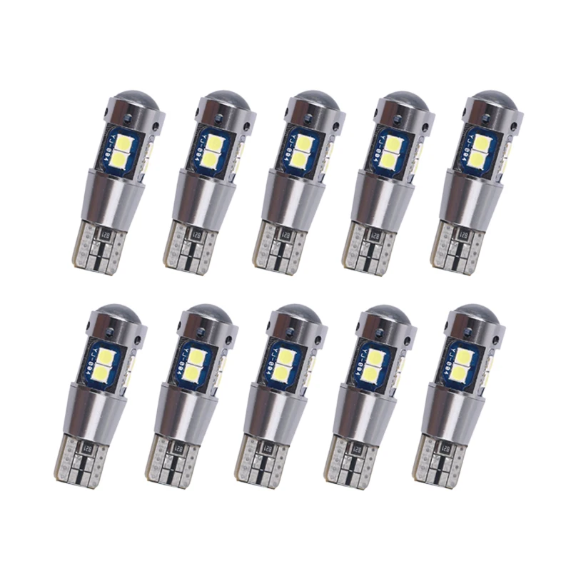 10SMD W5W T10 Led 3030 Canbus Автомобильная стандартная лампа без ошибок Obc оформление
10SMD W5W T10 Led 3030 Canbus Автомобильная стандартная лампа без ошибок Obc оформление