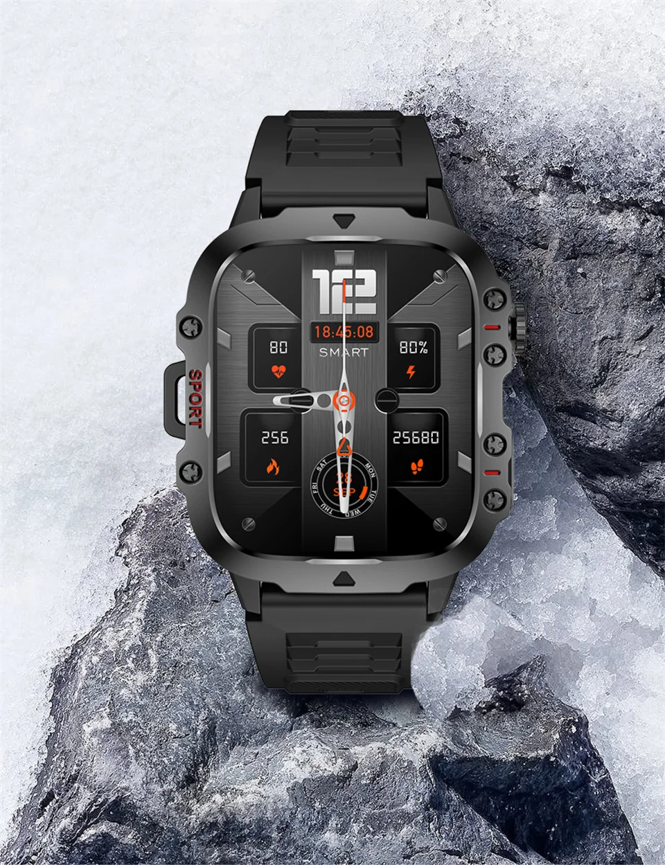 2026 New Rugged Military Smart Watches Men Bluetooth Call Health Monitoring AI Voice Sport Waterproof Smartwatch For Android Men 2026 New Rugged Military Smart Watches Men Bluetooth Call Health Monitoring AI Voice Sport Waterproof Smartwatch For Android Men
