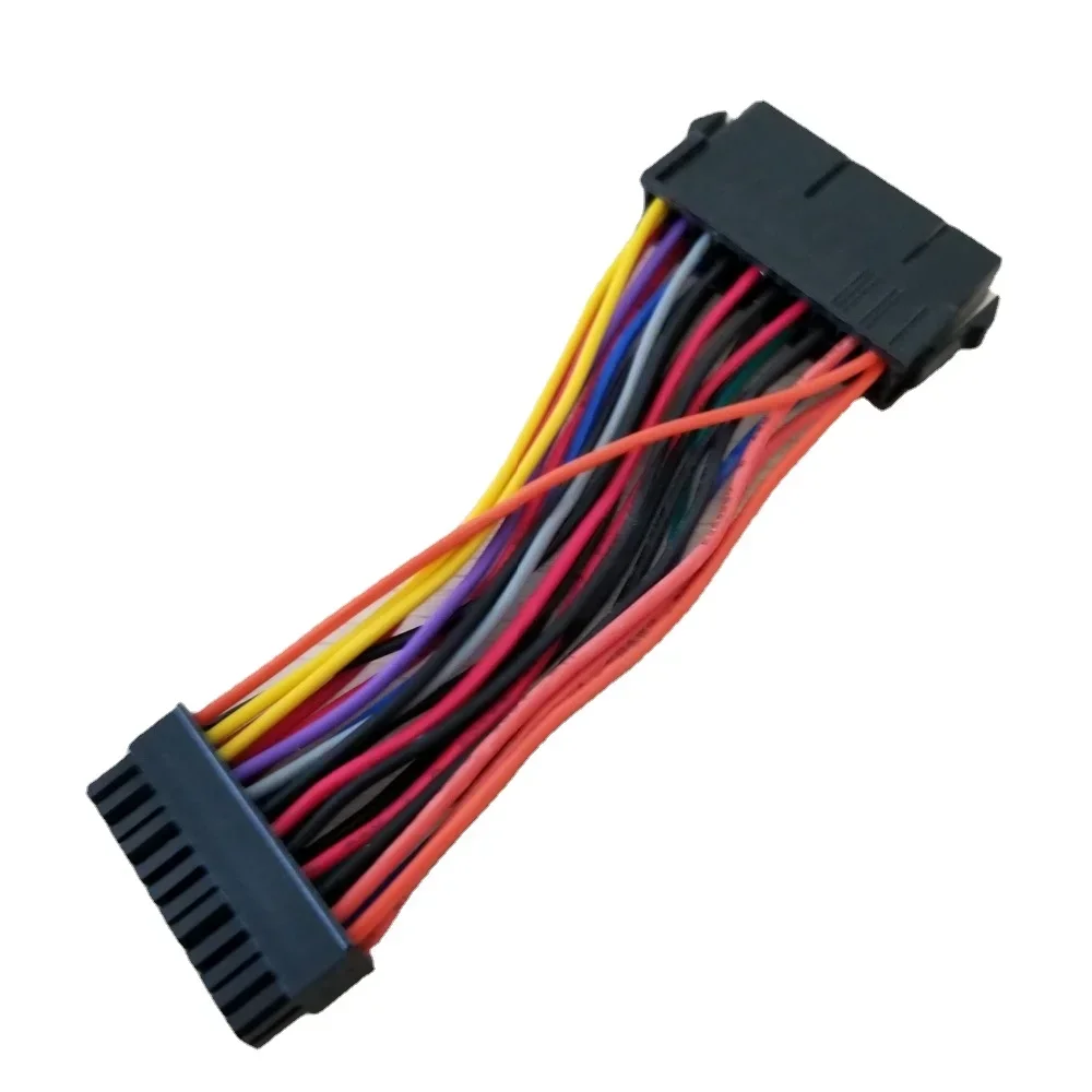 

PSU Motherboard Mini 24Pin to ATX 20p Male Female Converter Adapter Power Cable 18AWG for HP 10cm