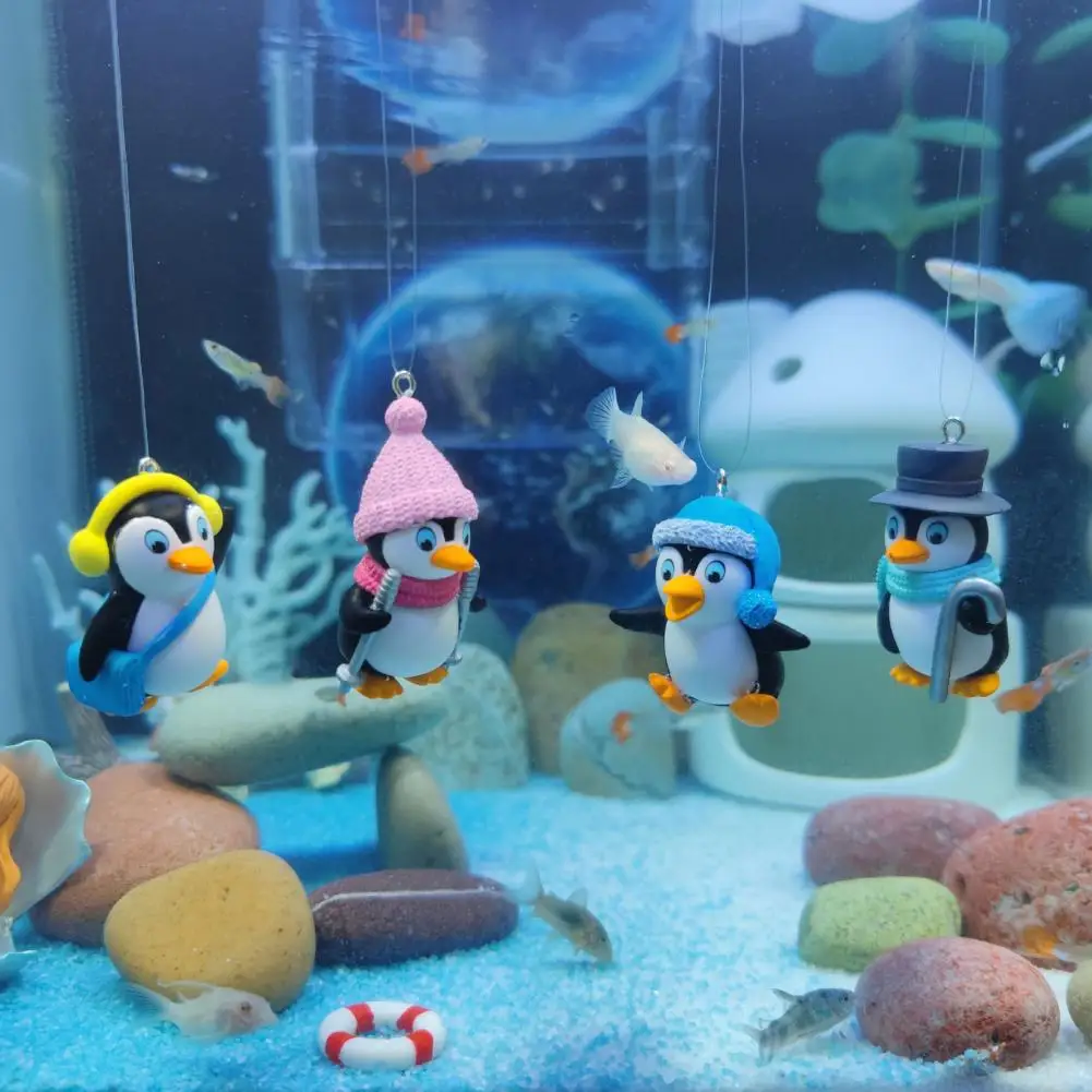 1 Set Ornamental Aquarium Landscaping Not Deformed Decorative Exquisite Penguin Shape Aquarium Floating Pendant Decor
1 Set Ornamental Aquarium Landscaping Not Deformed Decorative Exquisite Penguin Shape Aquarium Floating Pendant Decor