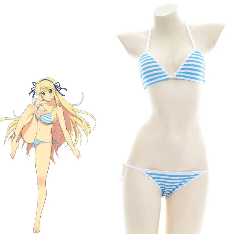 Japanese Anime Senran Kagura SHINOVI VERSUS Bikini Swimsuit Costume Summer Beach Student Girl Swimwear Uniform Cosplay
Japanese Anime Senran Kagura SHINOVI VERSUS Bikini Swimsuit Costume Summer Beach Student Girl Swimwear Uniform Cosplay