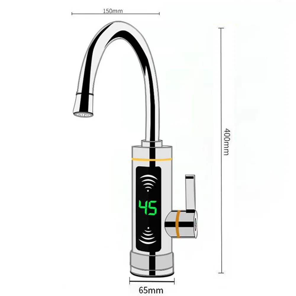 Stainless Steel Electric Water Heater Faucet Quick Heating Convenient Installation High Temperature Resistance!
Stainless Steel Electric Water Heater Faucet Quick Heating Convenient Installation High Temperature Resistance!