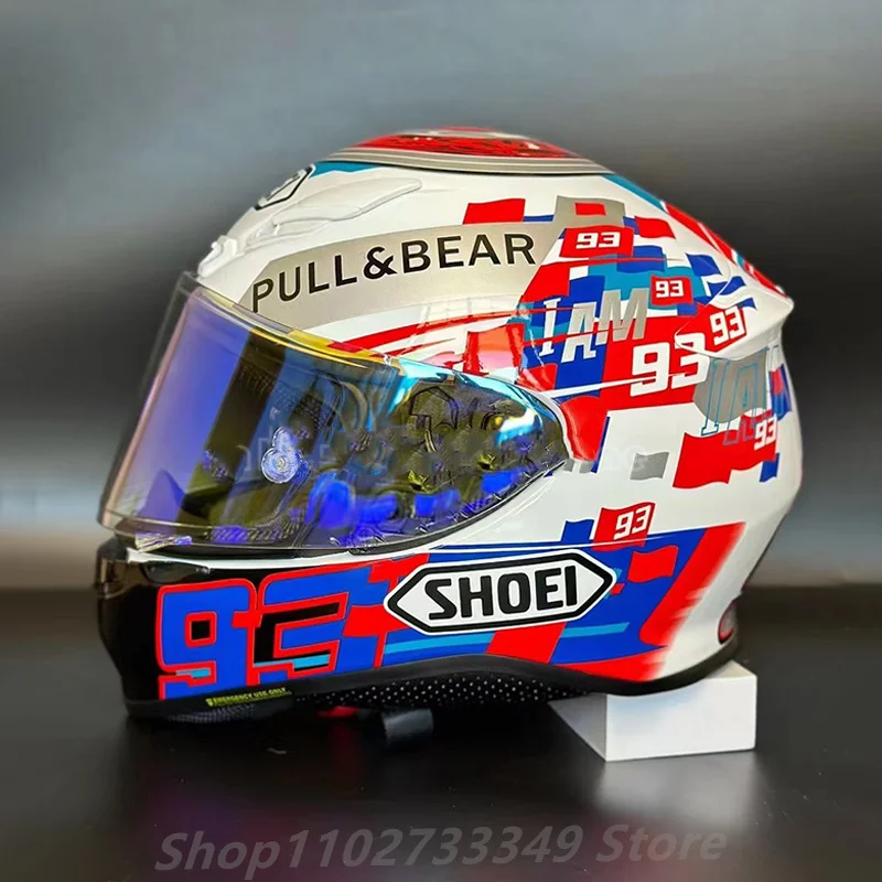 SHOEI Full Face Motorcycle helmet Z7 MARQUEZ POWER UP TC-1 helmet Riding Motocross Racing Motobike Helmet
SHOEI Full Face Motorcycle helmet Z7 MARQUEZ POWER UP TC-1 helmet Riding Motocross Racing Motobike Helmet
