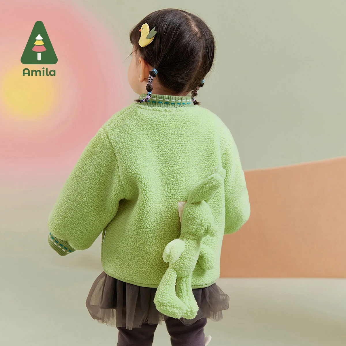 Amila Baby Girl Coat 2023 Winter New Multicolour Stand Collar Fleecing Warm Soft Detachable Doll Baby Clothing
Amila Baby Girl Coat 2023 Winter New Multicolour Stand Collar Fleecing Warm Soft Detachable Doll Baby Clothing