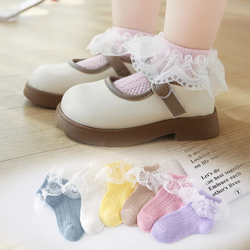 New Summer Baby Girl Socks Cute Lace Soft Cotton Elastic Solid Color Mesh Newborn Socks Knee High Long Toddler Girl Socks
New Summer Baby Girl Socks Cute Lace Soft Cotton Elastic Solid Color Mesh Newborn Socks Knee High Long Toddler Girl Socks