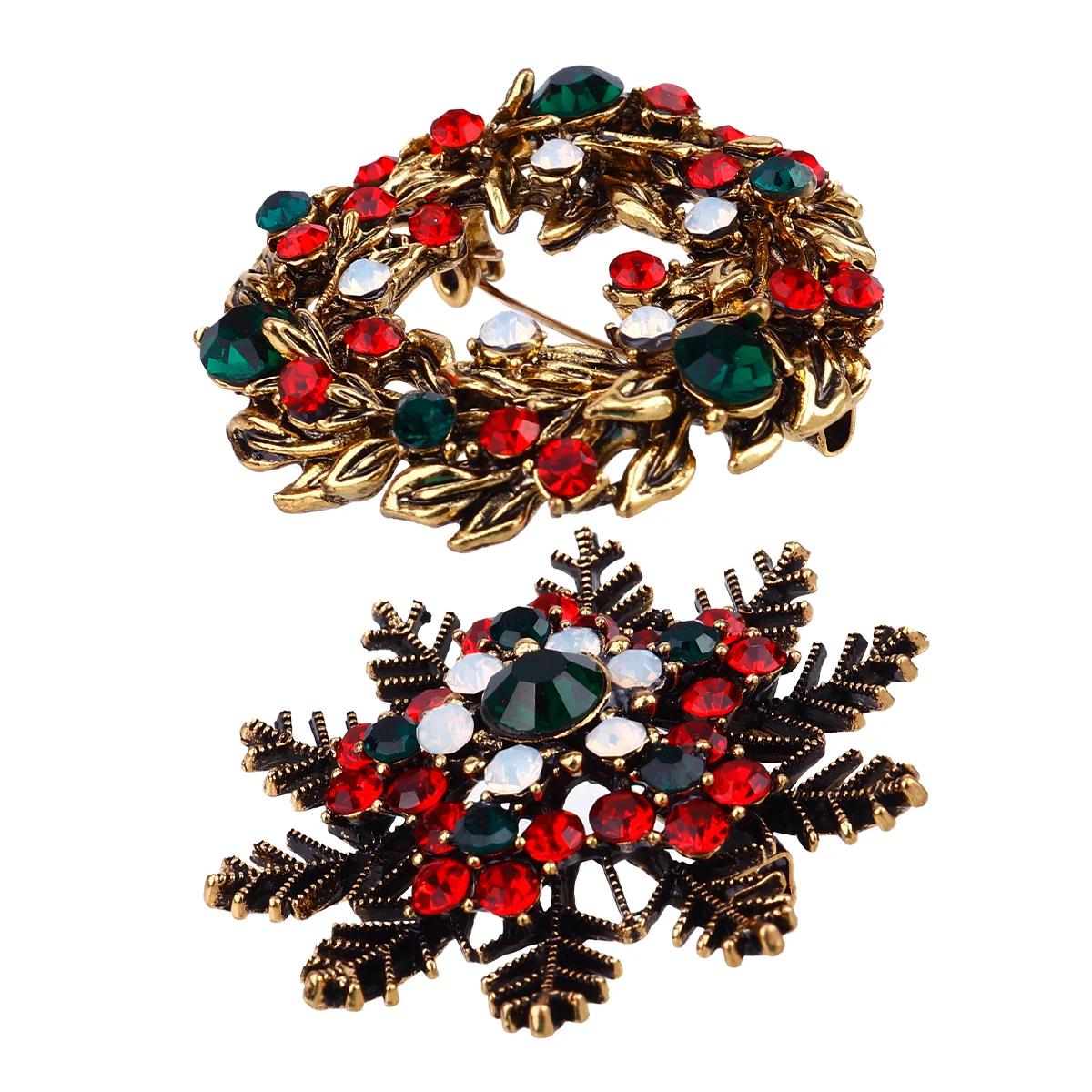 2 Pcs Christmas Brooch Creative Accessories Suit Breastpin Themed Party Metal Adorable
2 Pcs Christmas Brooch Creative Accessories Suit Breastpin Themed Party Metal Adorable
