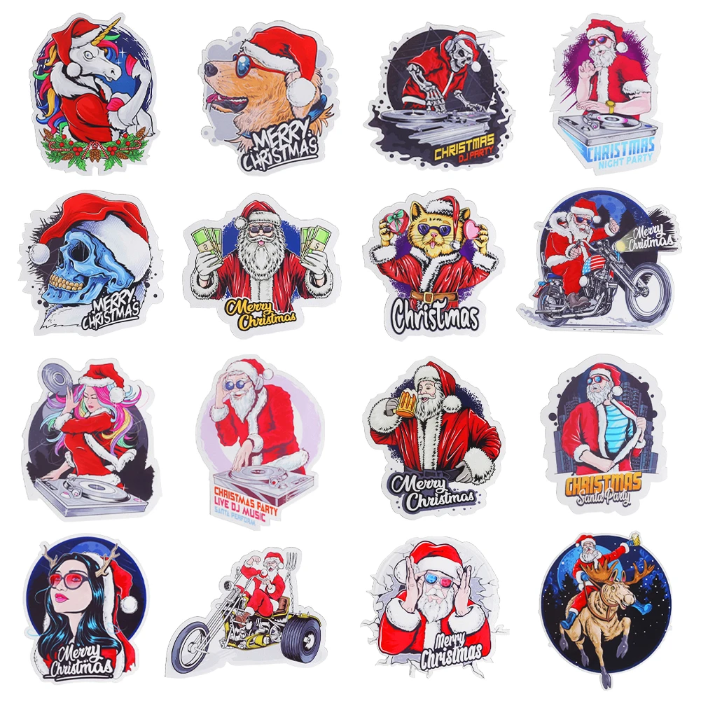 Christmas Car Decoration Santa Claus Sticker PVC Reflective Car Decals Rock Hip Hop Santa Music Party Vinyl Waterproof Decal
Christmas Car Decoration Santa Claus Sticker PVC Reflective Car Decals Rock Hip Hop Santa Music Party Vinyl Waterproof Decal