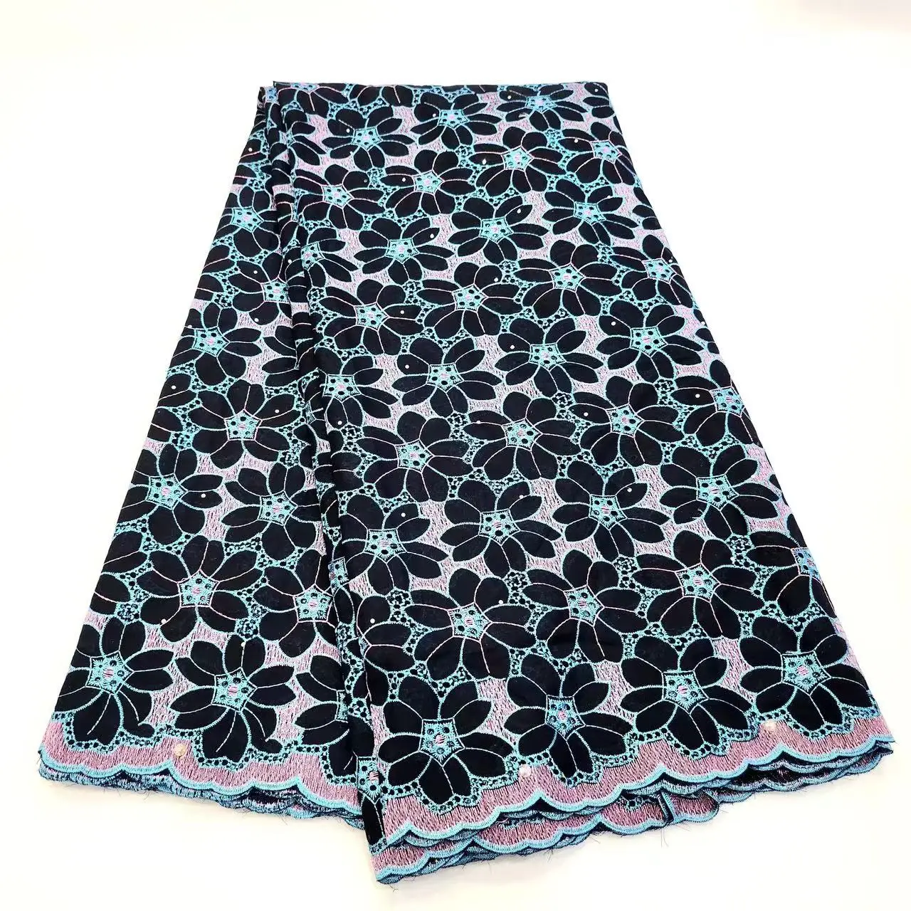 Latest African Swiss Voile Lace Fabric 2023 High Quality Luxury Nigerian Embroidery Cotton Lace Fabric for Wedding Dress 
Latest African Swiss Voile Lace Fabric 2023 High Quality Luxury Nigerian Embroidery Cotton Lace Fabric for Wedding Dress