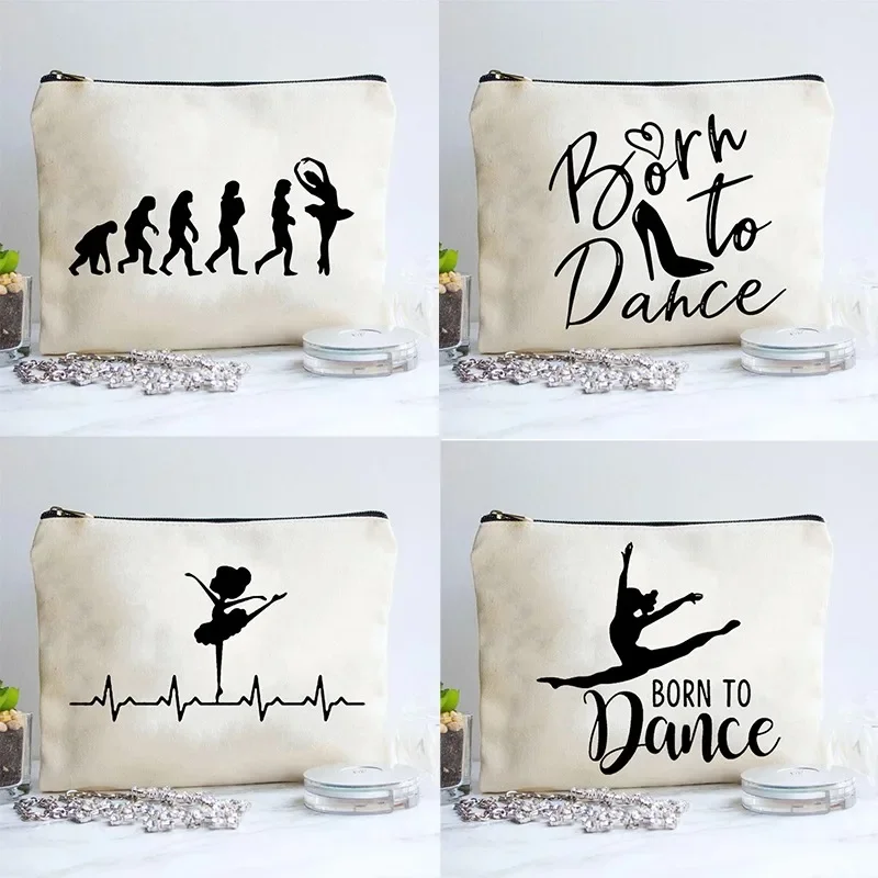 Сумка для губной помады Born To Dance, косметичка для макияжа, женская модная сумка в стиле Харадзюку, Повседневная многоразовая сумка для танцев, балерины
Сумка для губной помады Born To Dance, косметичка для макияжа, женская модная сумка в стиле Харадзюку, Повседневная многоразовая сумка для танцев, балерины
