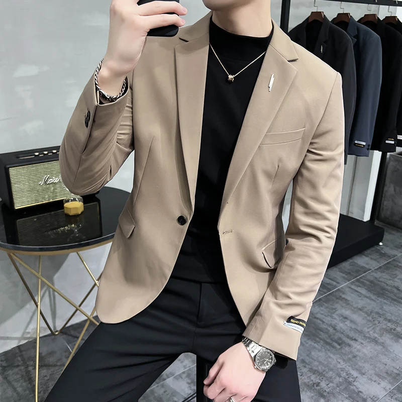 2023 Brand Mens Casual Blazers Autumn Spring Fashion Slim Suit Jacket Men Blazer Masculino Clothing Vetement Homme Plus Size 4XL
2023 Brand Mens Casual Blazers Autumn Spring Fashion Slim Suit Jacket Men Blazer Masculino Clothing Vetement Homme Plus Size 4XL