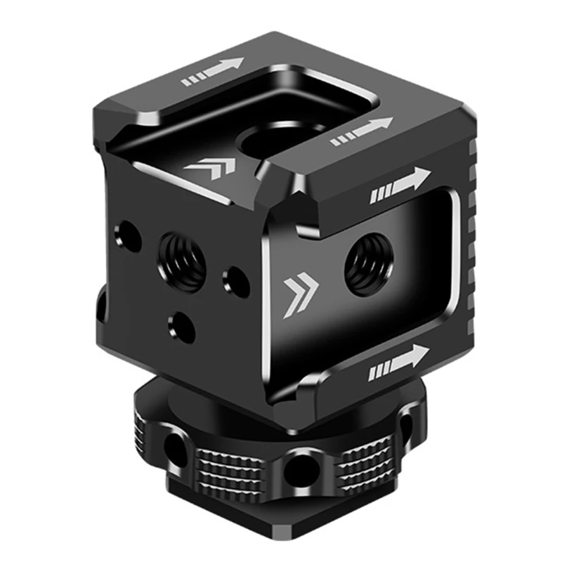 Triple Hot Shoe Bracket 1/4'' Screw Adapter Extend Expansion MIC Fill Bracket Three Heads for LED Fill Light Microphone
Triple Hot Shoe Bracket 1/4'' Screw Adapter Extend Expansion MIC Fill Bracket Three Heads for LED Fill Light Microphone