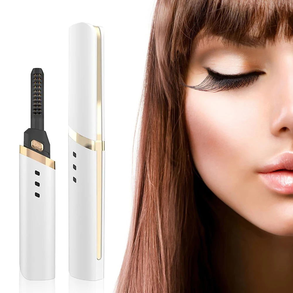 Electric Heated Eyelash Curler USB Rechargeable Eyelashes Curler 3 Mode Quick Heating Natural Eyelash Curler Long Lasting Makeup
Electric Heated Eyelash Curler USB Rechargeable Eyelashes Curler 3 Mode Quick Heating Natural Eyelash Curler Long Lasting Makeup
