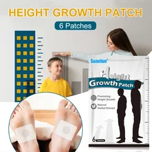 6Pcs/Bag Height Increase Foot Patch Body Height Enhancer Bone Growth Foot Plaster Herbal Height Growth Patch
6Pcs/Bag Height Increase Foot Patch Body Height Enhancer Bone Growth Foot Plaster Herbal Height Growth Patch