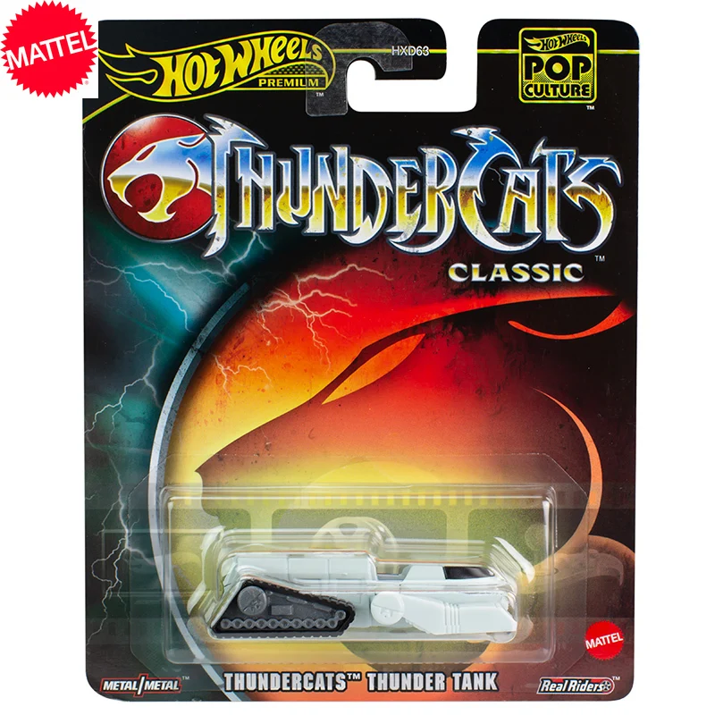 

Original Mattel Hot Wheels Pop Culture HXD63-A Car ThunderCats Thunder Tank Model Collection Diecast 1:64 Metal Toy