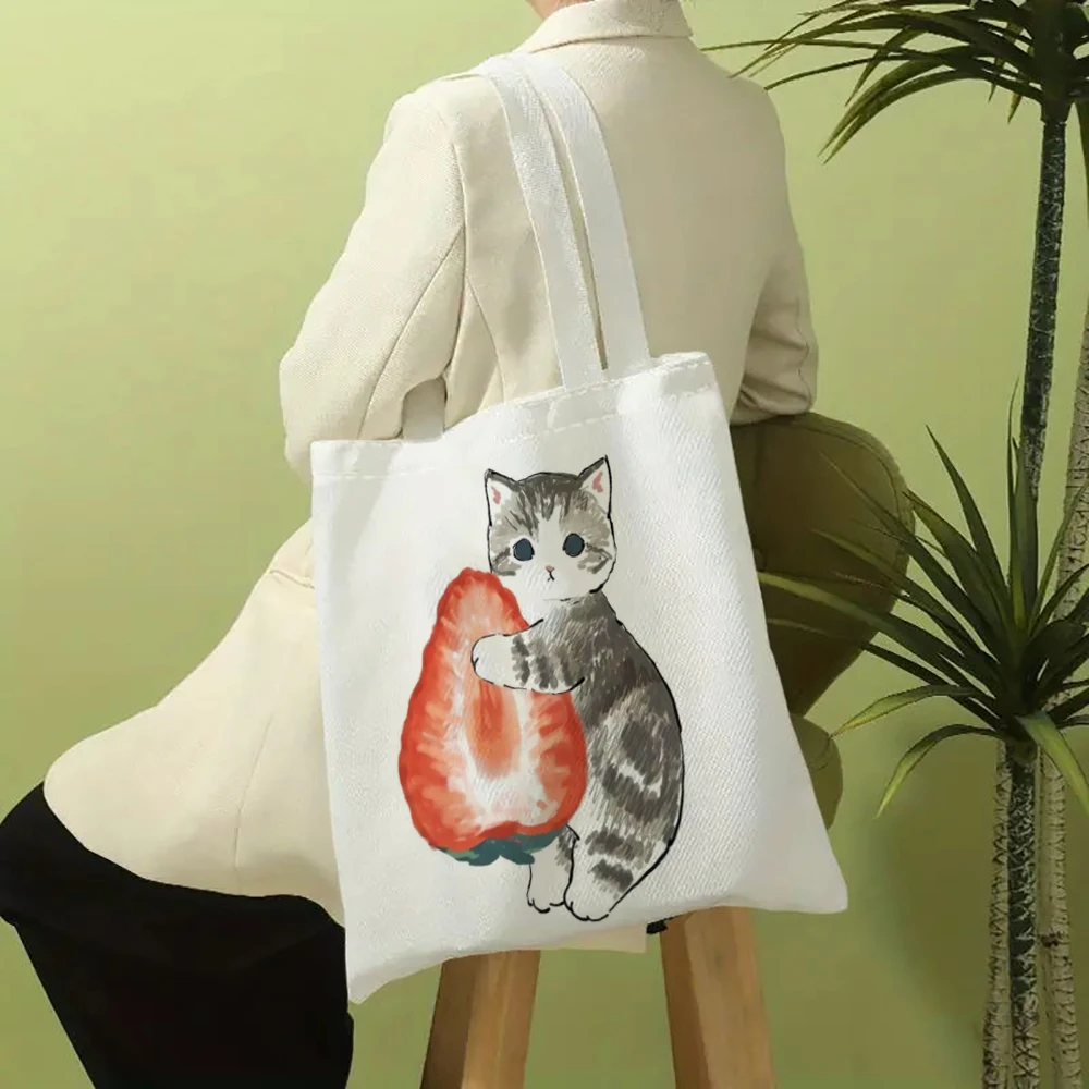Cute Cat Canvas Shoulder Bag - Harajuku Style 16 Sae2adbe79bb640bfb3556107c6bbdc60h