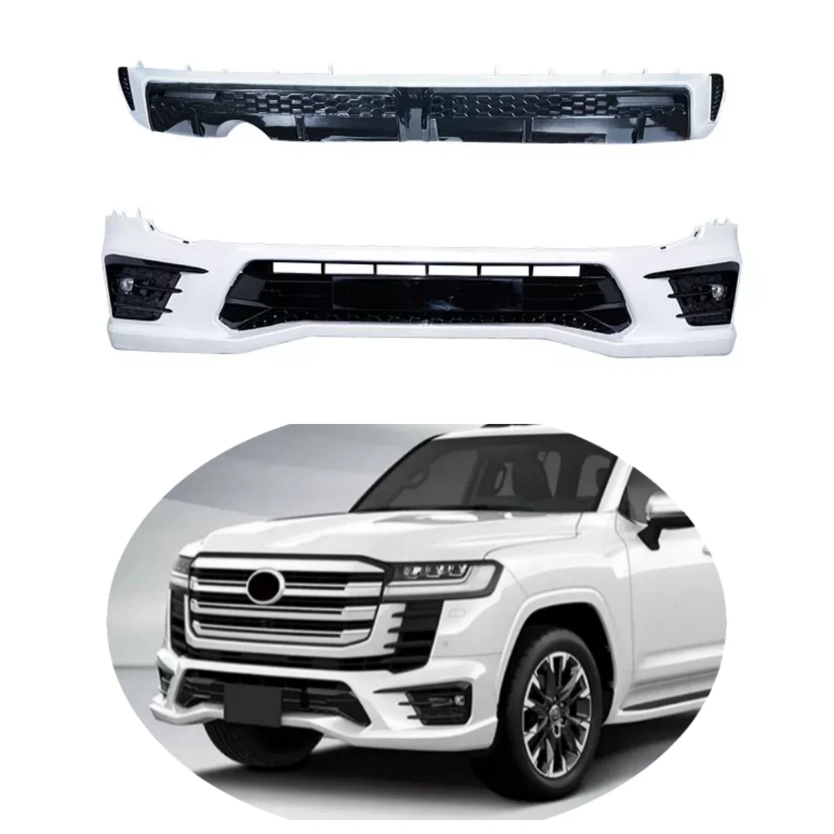 LC300 Upgrade Middle East Modellista Type Facelifting Bodykit for Toyota Land Cruiser LC300 2022 Luxury Body Kit High 2021-on
LC300 Upgrade Middle East Modellista Type Facelifting Bodykit for Toyota Land Cruiser LC300 2022 Luxury Body Kit High 2021-on