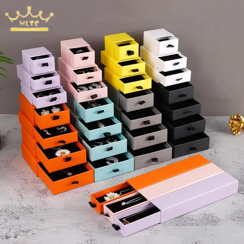 Kraft Paper Drawer Jewelry Box Jewelry Earrings Jewelry Box Ring Bracelet Earring Carton Necklace Pendant Box 10 Pcs/lot
Kraft Paper Drawer Jewelry Box Jewelry Earrings Jewelry Box Ring Bracelet Earring Carton Necklace Pendant Box 10 Pcs/lot