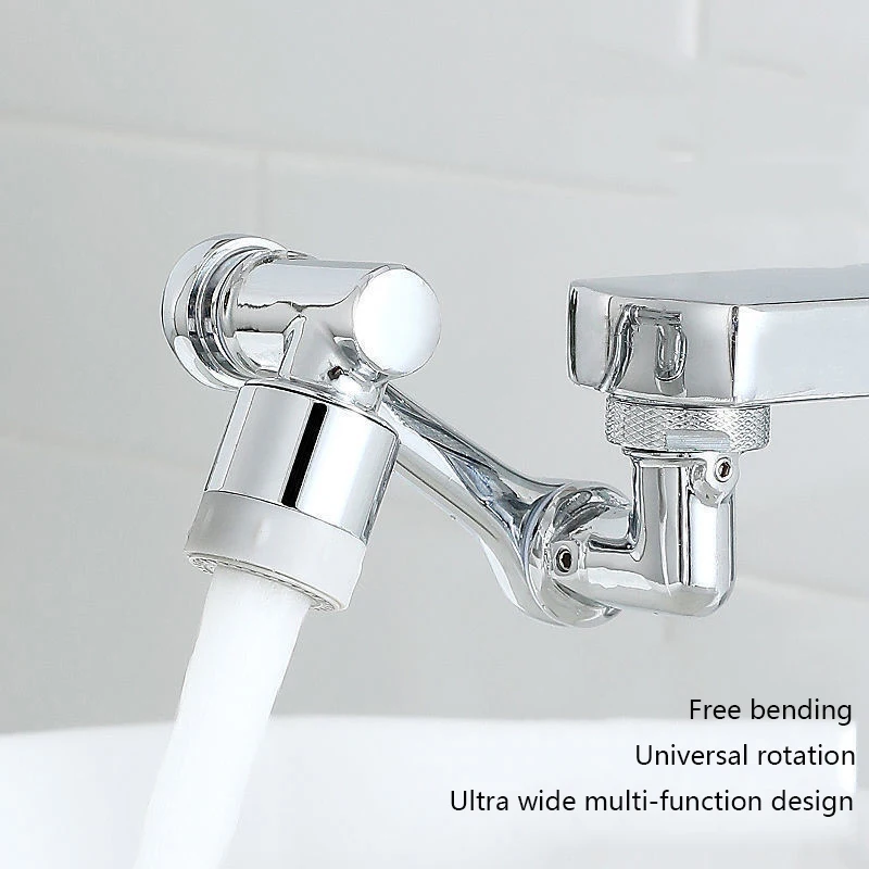 

Washbasin universal mechanical arm kitchen rotatable toilet shampoo extended anti-splash, faucet