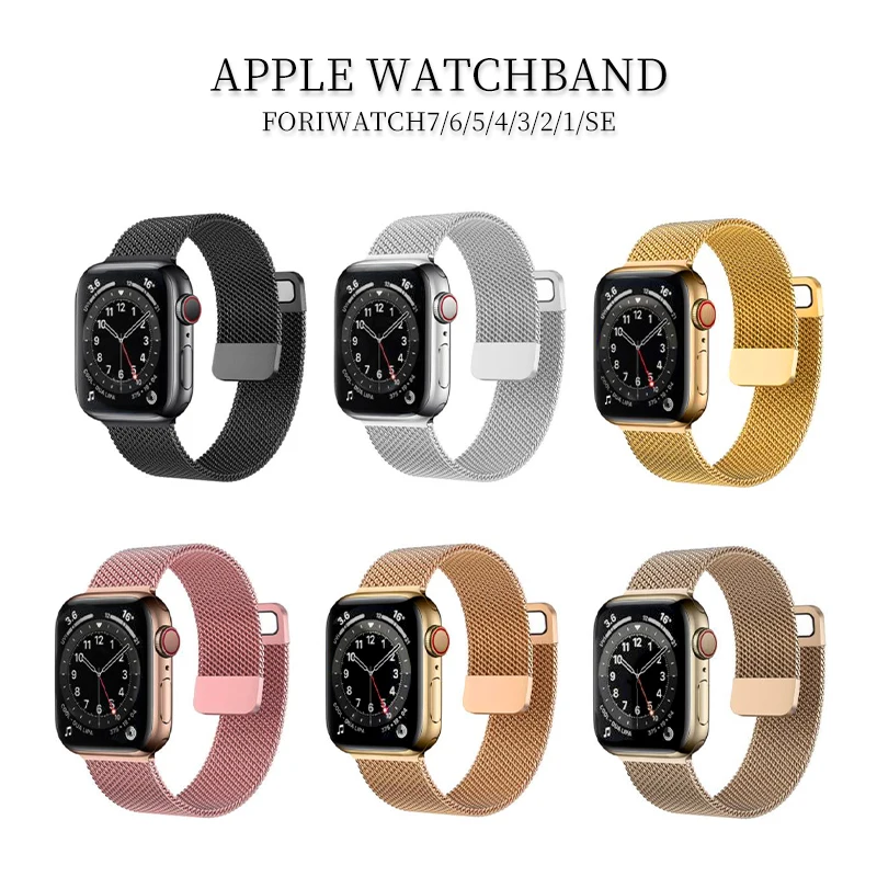 Ремешок металлический для Apple watch Band 44 мм 40 мм 38 мм 42 мм, магнитный браслет для iWatch series 7 6 SE 5 4 3 2 45 мм 41 мм
Ремешок металлический для Apple watch Band 44 мм 40 мм 38 мм 42 мм, магнитный браслет для iWatch series 7 6 SE 5 4 3 2 45 мм 41 мм