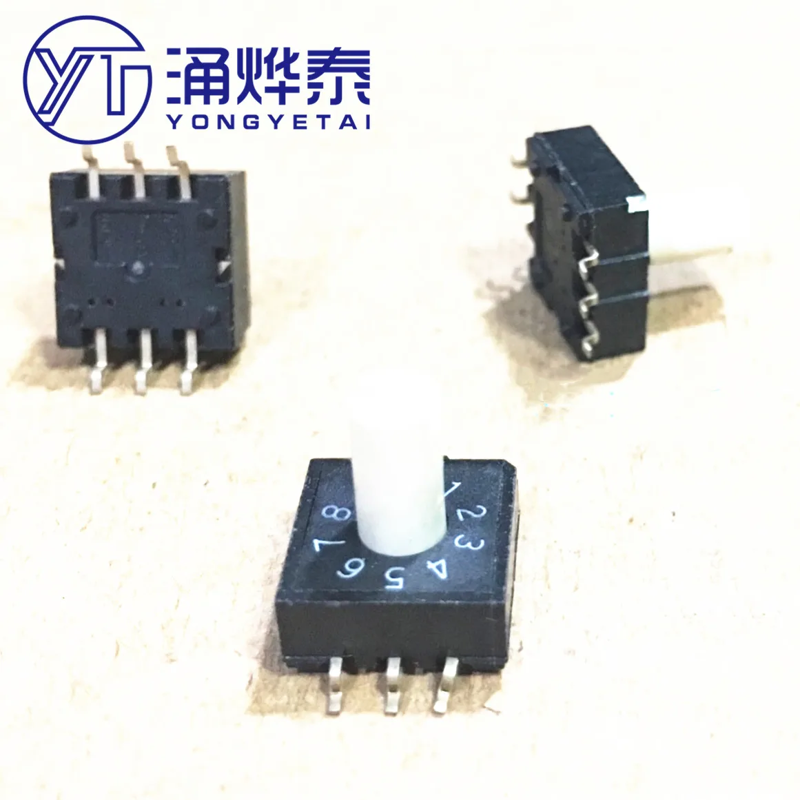 YYT 2PCS DIP 10-bit 0-9 coding switch RM3HAF-10 rotary dial switch patch 3:3 with handle
YYT 2PCS DIP 10-bit 0-9 coding switch RM3HAF-10 rotary dial switch patch 3:3 with handle