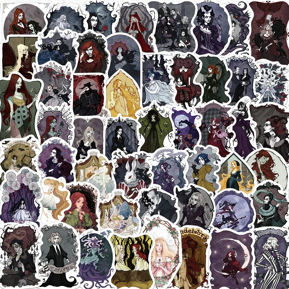 10/30/53PCS Gothic Witch Stickers Dark Style Graffiti Decals DIY Laptop Phone Suitcase Notebook Horror Sticker Classic Toy Gifts 
10/30/53PCS Gothic Witch Stickers Dark Style Graffiti Decals DIY Laptop Phone Suitcase Notebook Horror Sticker Classic Toy Gifts