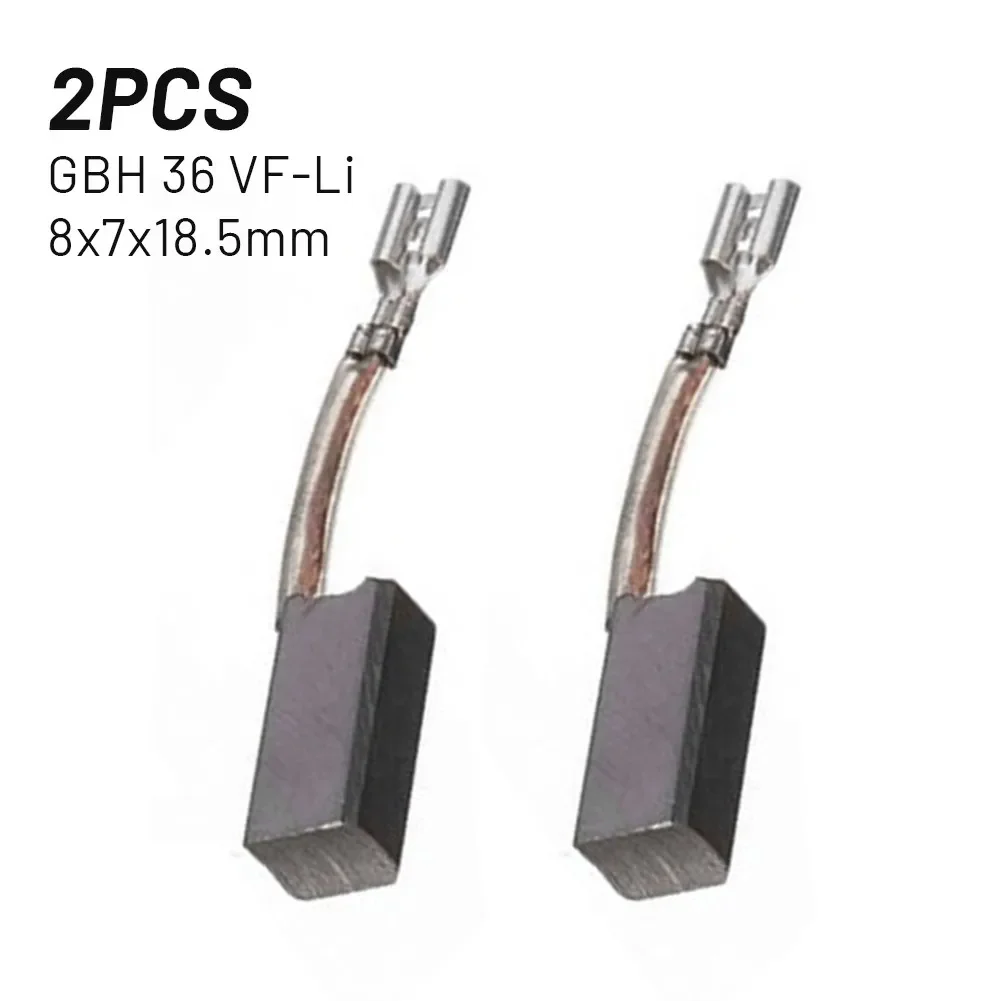2PCS Carbon Brushes 8x7x18.5mm Angle Grinder Graphite Brush FOR BOSCH GBH36V-LI GBH 36VF-LI GBH36 V SDS DRILLS H36 MA D35
2PCS Carbon Brushes 8x7x18.5mm Angle Grinder Graphite Brush FOR BOSCH GBH36V-LI GBH 36VF-LI GBH36 V SDS DRILLS H36 MA D35