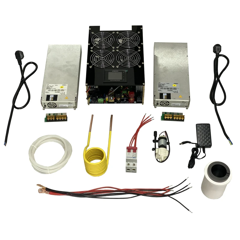 5000W Induction Heater 5KW Induction Heating Machine with Electric Energy Meter 150ML Crucible DC 48V 3000W Power Supply
5000W Induction Heater 5KW Induction Heating Machine with Electric Energy Meter 150ML Crucible DC 48V 3000W Power Supply