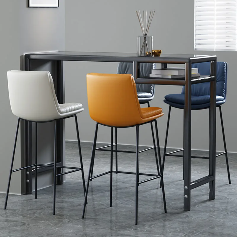 

Регулируемые стулья для бара, современные минималистичные кожаные скандинавские аксессуары для кухни