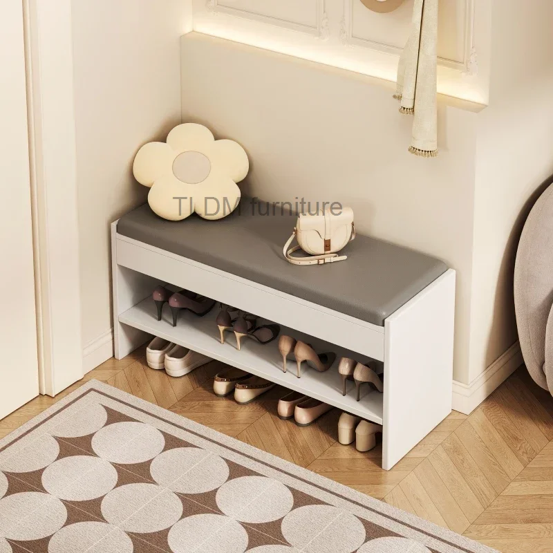 

White Shelves Shoe Cabinets Rack Living Room Narrow Hallway Shoe Cabinets Simple Minimalist Schoenen Opbergen Home Furnitures