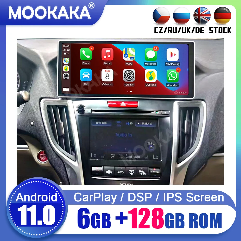 Автомобильный мультимедийный плеер 2 Din, Android 11,0, 6 ГБ + 128 Гб, для Honda Acura TLX 2015-2020, GPS-навигация, автомобильное стерео головное устройство DSP Carplay
Автомобильный мультимедийный плеер 2 Din, Android 11,0, 6 ГБ + 128 Гб, для Honda Acura TLX 2015-2020, GPS-навигация, автомобильное стерео головное устройство DSP Carplay