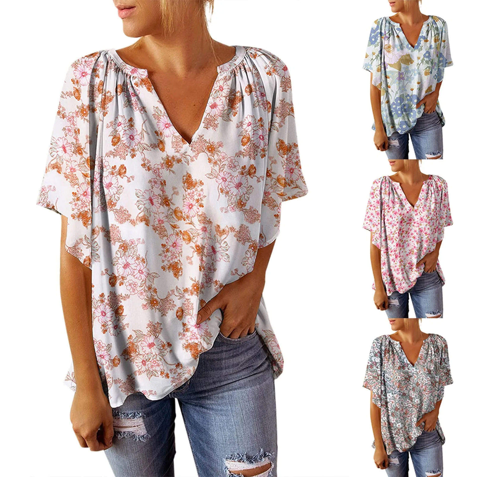 Women Fashion And Leisure Blouses Tops Dressy Casual Chiffon Long Harjauku Camisas De Hombre Beachwear Button Blouses All-
Women Fashion And Leisure Blouses Tops Dressy Casual Chiffon Long Harjauku Camisas De Hombre Beachwear Button Blouses All-