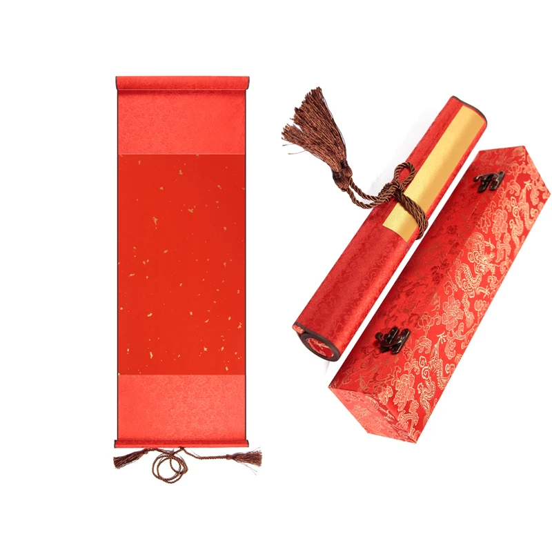 Chinese Scroll Wedding New Year Calligraphy DIY Hanging Axis Half Ripe Rice Paper Scroll Celebration Spring Couplets Scroll
Chinese Scroll Wedding New Year Calligraphy DIY Hanging Axis Half Ripe Rice Paper Scroll Celebration Spring Couplets Scroll