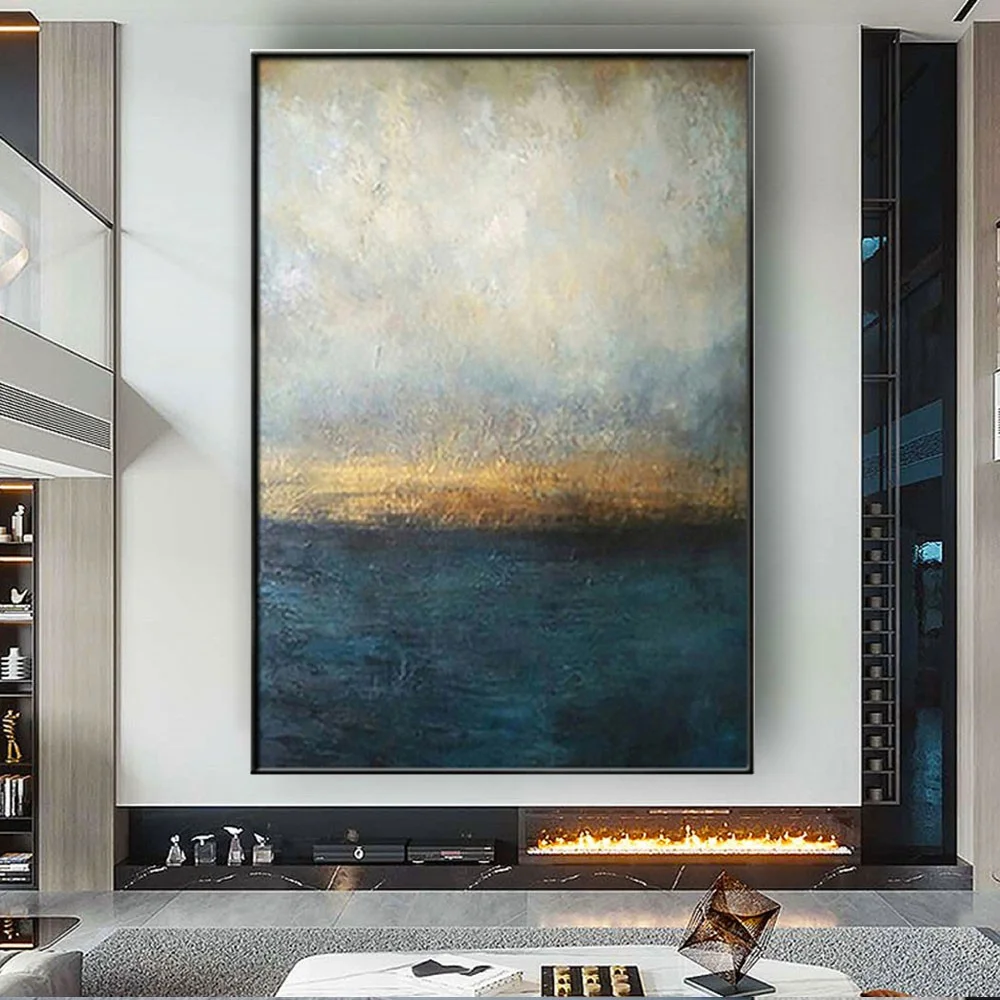 

Modern Wall Art Picture Decorative Home Large 100% Handmade Abstract Oil Painting On Canvas Image For Living Room Decor Mural