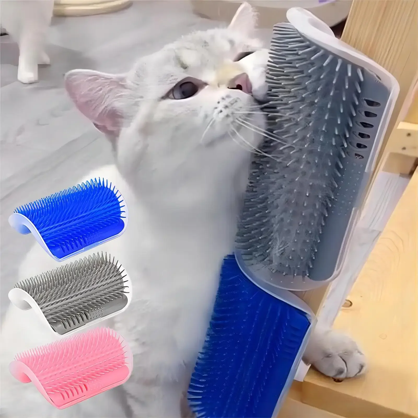 Cats Brush Corner Cat Massage Self Groomer Comb Brush Cat Rubs the Face with a Tickling Comb Cat Self Groomer Brush Accessories
Cats Brush Corner Cat Massage Self Groomer Comb Brush Cat Rubs the Face with a Tickling Comb Cat Self Groomer Brush Accessories