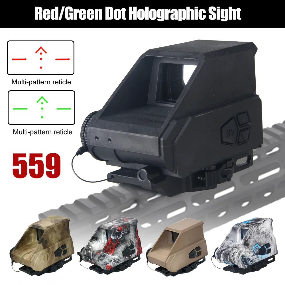 559 G43 Red Green Dot Holographic Sight Scope Hunting Red Dot Reflex Sight Riflescope With 20mm Mount For Airsoft Gun G
559 G43 Red Green Dot Holographic Sight Scope Hunting Red Dot Reflex Sight Riflescope With 20mm Mount For Airsoft Gun G