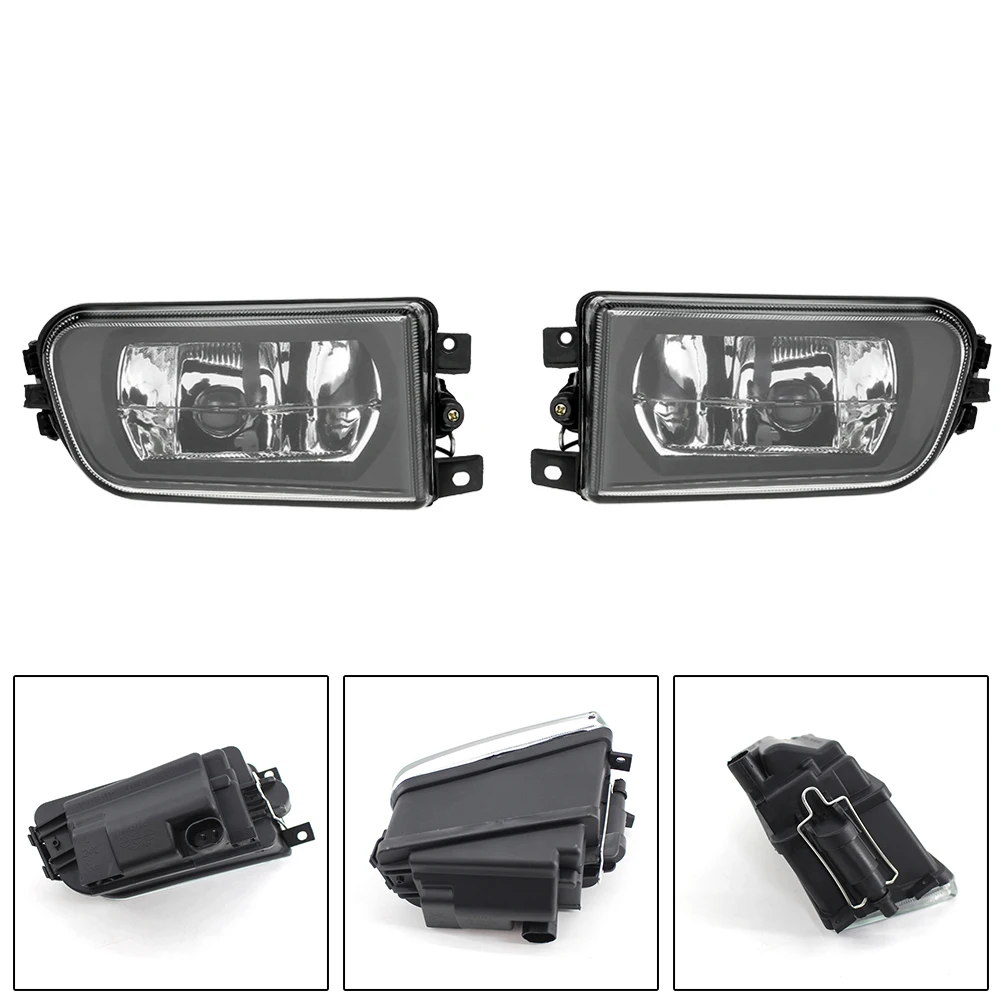 2pcs Car Fog Lights For BMW E39 Z3 1997-2000 Pair Front Bumper Fog Light Lamp Housing Shell Black 63178360575,63178360576 Access
2pcs Car Fog Lights For BMW E39 Z3 1997-2000 Pair Front Bumper Fog Light Lamp Housing Shell Black 63178360575,63178360576 Access